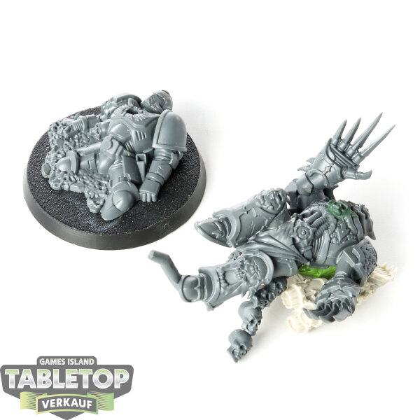 Chaos Space Marines - Haarken Worldclaimer, Herald of the Apocalypse - unbemalt