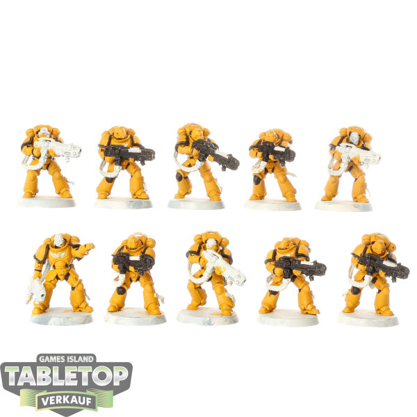 Space Marines - 10 x Primaris Hellblasters - teilweise bemalt
