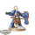 Ultramarines - Lieutenant with Storm Shield - bemalt