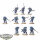 Ultramarines - 10x Assault Intercessors - bemalt