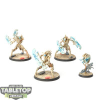 Necrons - 3x Skorpekh Destroyers - bemalt