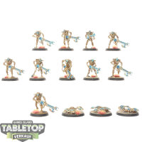 Necrons - 10x Necron Warriors - bemalt