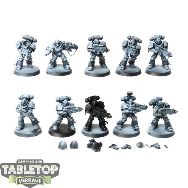 Imperial Fists - 10 x Intercessors - teilweise bemalt