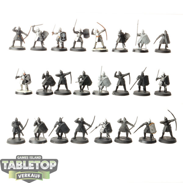 HdR Figuren - Gut - 24 x Warriors of Minas Tirith™ - teilweise bemalt