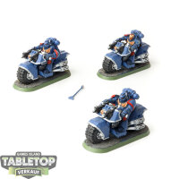 Deathwatch - 3 x Biker - bemalt