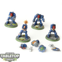 Space Marines - 4 x Terminator Assault Squad - bemalt