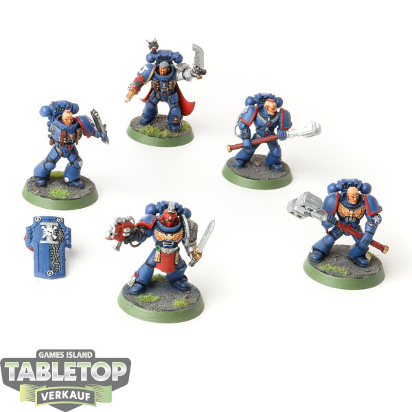 Deathwatch - 5 x Veterans - bemalt