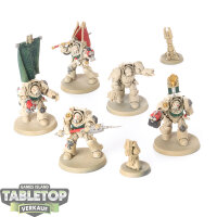 Dark Angels - 5x Deathwing Knights - teilweise bemalt