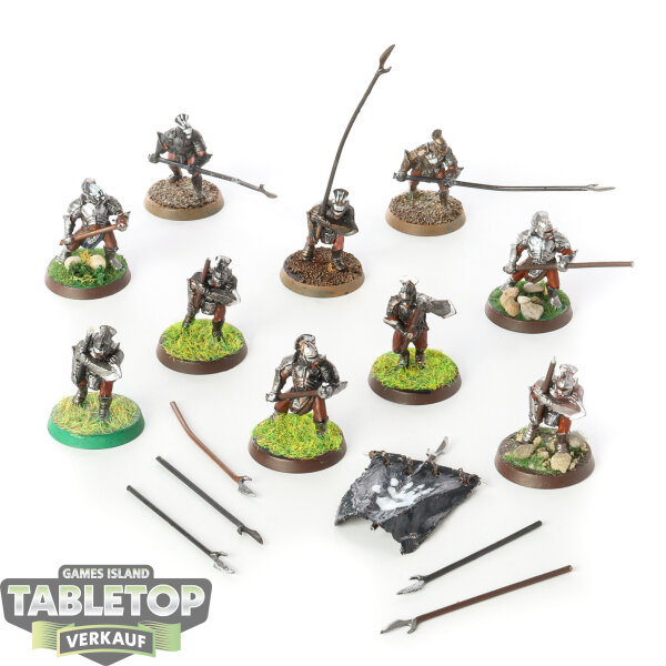 HdR Figuren - Böse - 10 Uruk-hai™ Warriors - bemalt