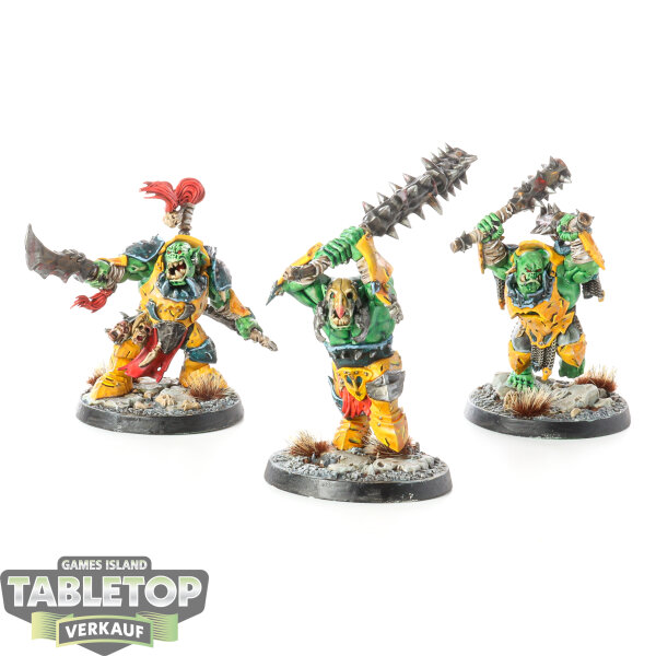 Warhammer Underworlds - 3 Morgoks Krushas - bemalt