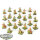 Kings of War - 24 Halfling Battlegroup mit Gewehren - bemalt