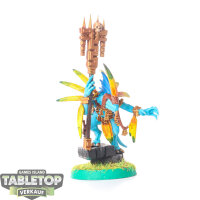 Seraphon - Skink Starpriest - bemalt