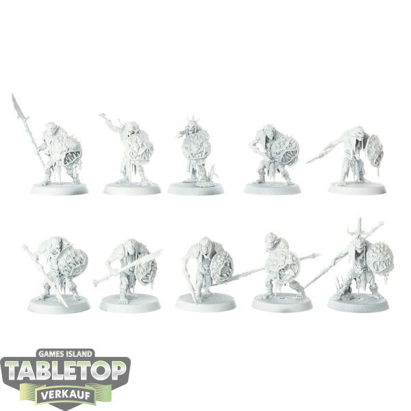 Orruk Warclans - 10x Gutrippaz - grundiert