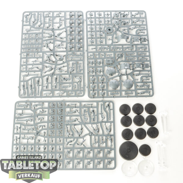 Tau Empire - 10 x Fire Warriors Breacher Team - im Gussrahmen