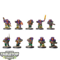 Leagues of Votann - 10 x Hearthkyn Warriors - bemalt