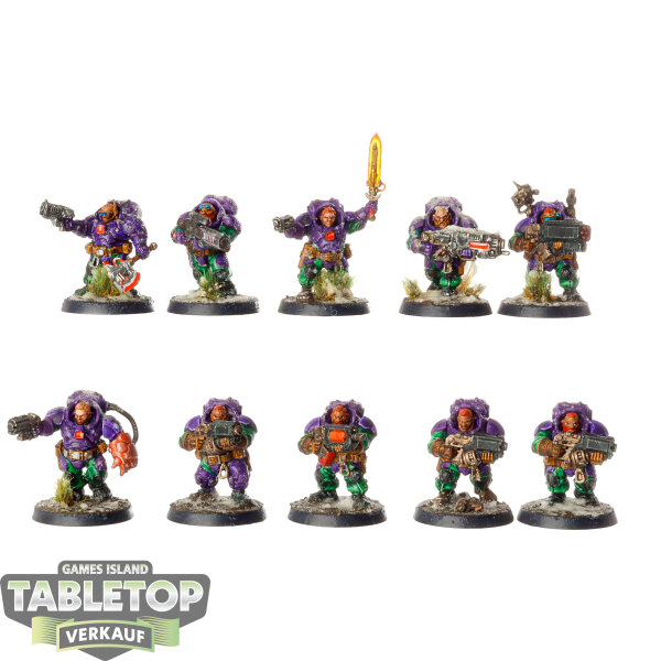 Leagues of Votann - 10 x Hearthkyn Warriors - bemalt