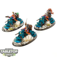 Leagues of Votann - 3 x Hernkyn Pioneers - bemalt