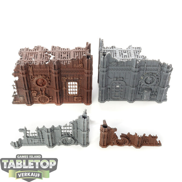 Gelände - Battlezone: Manufactorum: Sub-cloister and Storage Fane - bemalt
