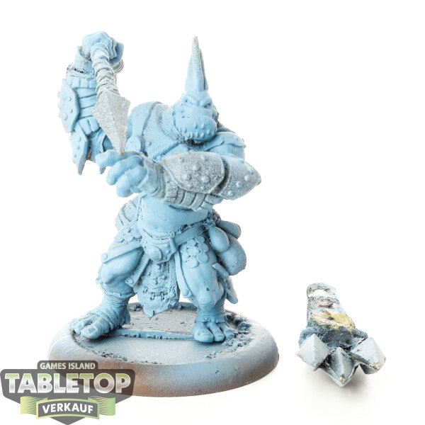 Trollbloods - Troll Impaler  - teilweise bemalt