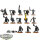 Trollbloods - 13 x Kriel Warriors - teilweise bemalt