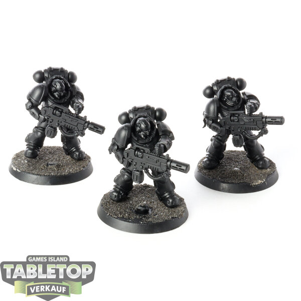 Space Marines - 3 Primaris Eradicators - grundiert