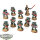 Dark Angels - 10 Tactical Squad klassisch - bemalt