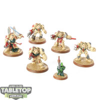 Dark Angels - 5 Deathwing Terminators - bemalt