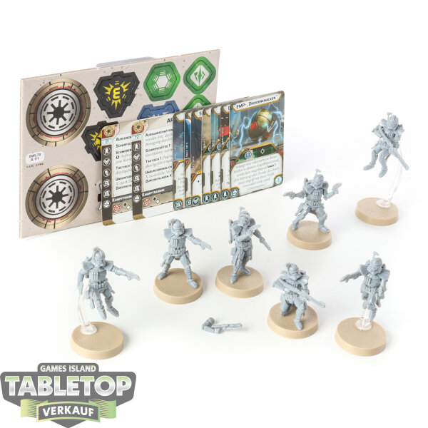 Galaktische Republik - 7 ARC-Truppler - unbemalt