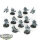Tau Empire - 10x Fire Warriors - teilweise bemalt