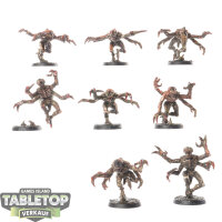 Tyraniden - 8 x Genestealers (Classic) - bemalt