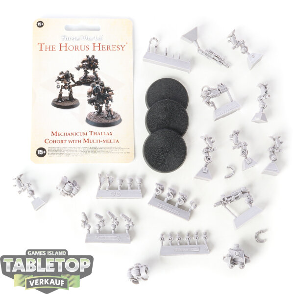 Horus Heresy - 3 Mechanicum Thallax Cohort klassisch - im Gussrahmen