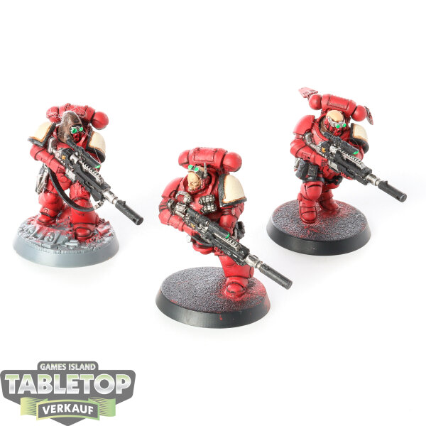 Space Marines - 3x Eliminators (Kitbash) - bemalt