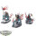 Flesh-eater Courts - 3x Morbheg Knights - teilweise bemalt