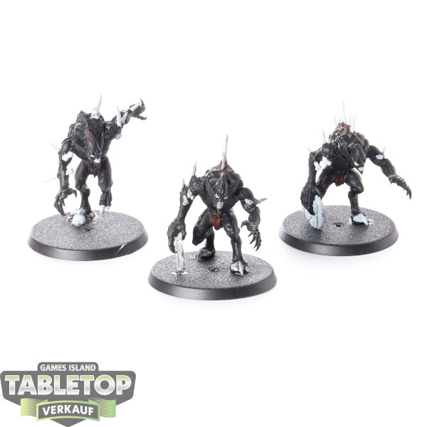Flesh-eater Courts - 3x Crypt Horrors - teilweise bemalt