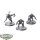 Flesh-eater Courts - 3x Crypt Haunter Courtier - teilweise bemalt