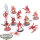 Blades of Khorne - 10x Bloodletters - teilweise bemalt
