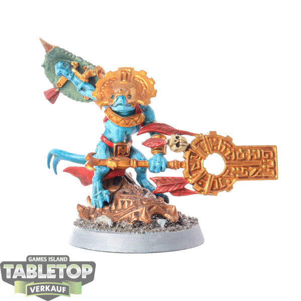 Seraphon - Skink Oracle - bemalt
