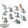 Seraphon - 10 Saurus Warriors - bemalt