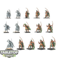 Wood Elf Realms - 15 x Wood Elf Glade Guard - teilweise...