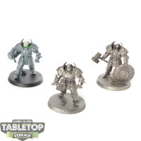 Stormcast Eternals - 3 x Annihilators - teilweise bemalt