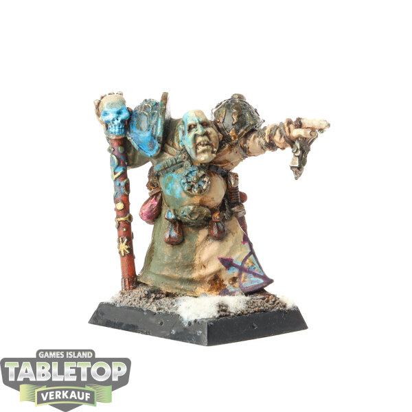 Warriors of Chaos - Nurgle Chaos Sorcerer - bemalt