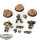 Adeptus Custodes - 3 x Legio Custodes Sagittarum Guard  - bemalt
