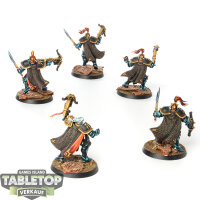 Stormcast Eternals - 5 x Vanguard-Hunters - gut bemalt
