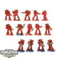 Space Marines - 14x Intercessors - teilweise bemalt