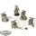 Chaos Space Marines - 5x Chaos Space Marines Havocs - grundiert