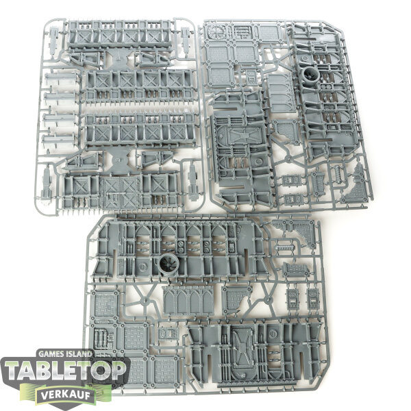 Gelände - Battlezone: Fronteris – STC Hab-Bunker and Stockades - im Gussrahmen