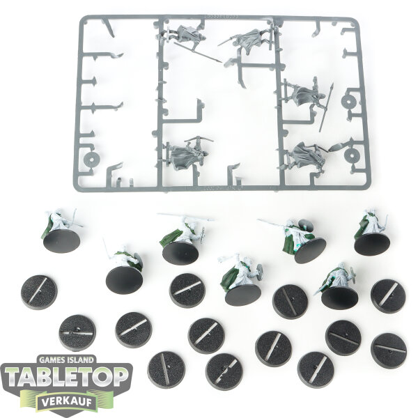 HdR Figuren - Gut - 12 x Warriors of Rohan - teilweise bemalt
