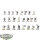 HdR Figuren - Gut - 24 x Warriors of Minas Tirith - teilweise bemalt