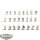 HdR Figuren - Gut - 24 x Warriors of Minas Tirith - teilweise bemalt