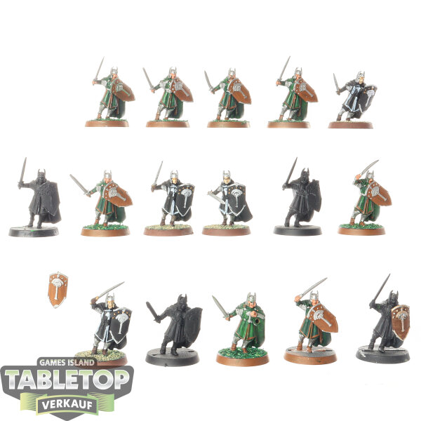 HdR Figuren - Gut - 16 x Men of Númenor - teilweise bemalt